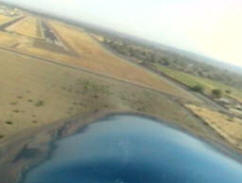 Turning final approach into Bakersfield