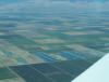 Man made water ski lakes near Bakersfield.