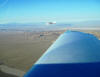 Flying across the Mojave Desert