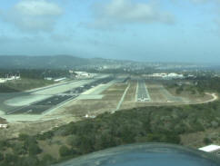 Final Approach into Monterey Airport