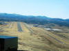 Final approach Runway 21L Prescott Airport