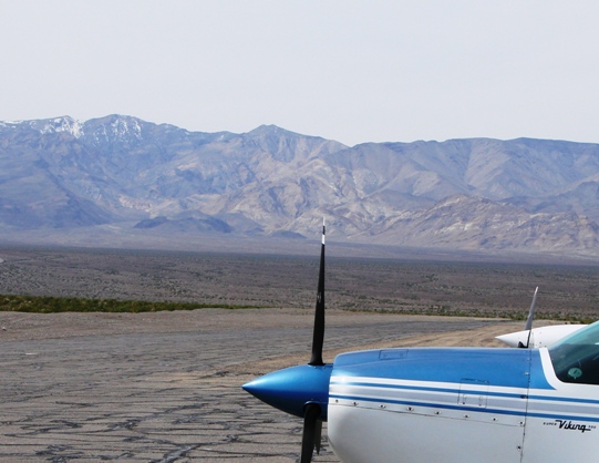 Bellanca Super Viking N4201B in Death Vally CA